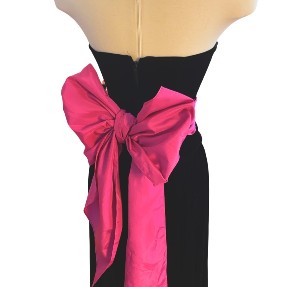 Holiday AnnTaylor Black Velvet Dress